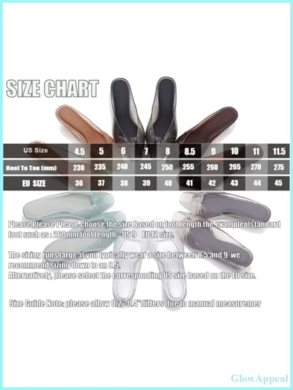 Women's Clear Jelly Kitten Heel Bow Mules Slip-On Summer Sandals TPU